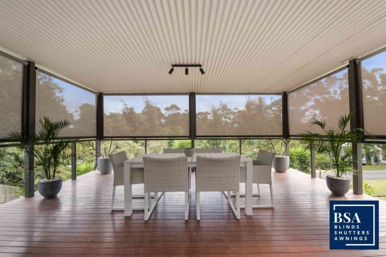 Verandah Blinds Sunshine Coast Blinds Shutters Awnings Direct