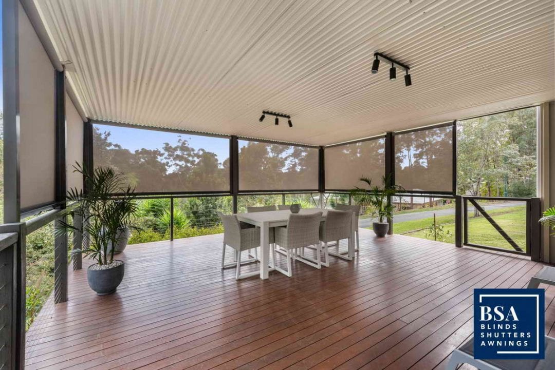 Verandah Blinds Sunshine Coast Blinds Shutters Awnings Direct